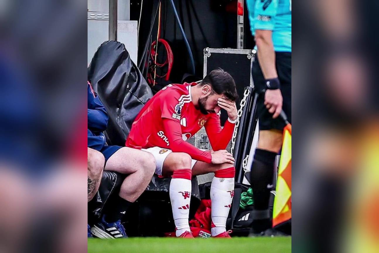 绝望了！B费被换下在场边失望扶额，赛后称丢球全是己方失误